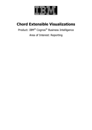 Chord Extensible Visualizations  Product: IBM Cognos