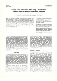 Benign  clear cell  tumour  of  the ... filament typing  as a  tool  in ...