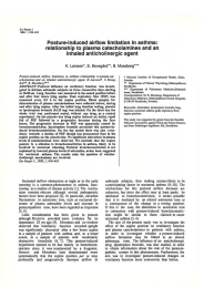 Posture-induced airflow limitation  in  asthma: inhaled anticholinergic agent