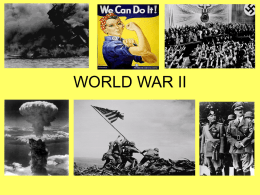 WORLD WAR II