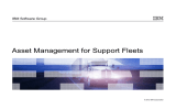 Asset Management for Support Fleets IBM Software Group © 2012 IBM Corporation