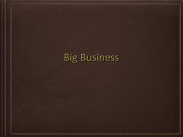 Big Business