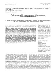 SERIES &#34;STANDARDS FOR INFANT RESPIRATORY FUNCTION TESTING: ERS/ATS TASK FORCE&#34;