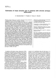 Estimates  of  mean  alveolar  gas ... obstruction A Giannella-