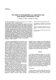 The  effect  of  aminophylline  on ... limb  muscle  contractility  in  man J. C.