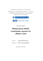 Universitat Polit` ecnica de Catalunya Departament d&rsquo;Enginyeria El` ectrica - Centre