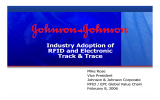 Industry Adoption of RFID and Electronic Track &amp; Trace Mike Rose
