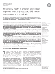 Respiratory health in children, and indoor exposure to (1,3)-b- -glucan, EPS mould