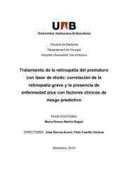 Tratamiento de la retinopatÄa del prematuro