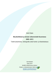 Heidi Ojala Tutkimuskartoitus, bibliografia sekä hanke- ja tilastokatsaus