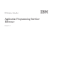Application Programming Interface Reference IBM InfoSphere MashupHub