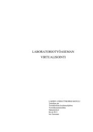 LABORATORIOTYÖASEMAN VIRTUALISOINTI