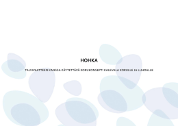 HOHKA talvivaatteen kanssa k&auml;ytett&auml;v&auml; korukonsepti kalevala korulle ja luhdalle