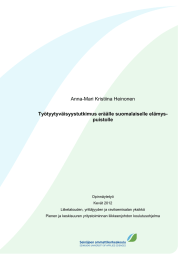 Anna-Mari Kristiina Heinonen Työtyytyväisyystutkimus eräälle suomalaiselle elämys- puistolle