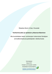 Rebekka Murto &amp; Satu Viinamäki Alle kouluikäisten lasten vanhempien kokemuksia Seinäjoen