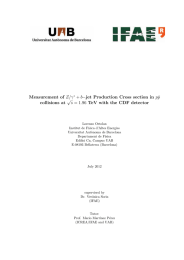 Measurement of Z/γ + b−jet Production Cross section in p¯ p √