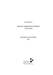 Henna Kranni NEPPARI-TOIMINNAN KEHITTÄMINEN HUITTISISSA