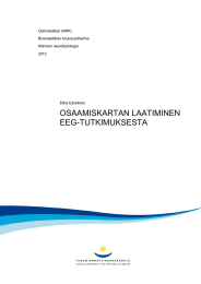 OSAAMISKARTAN LAATIMINEN EEG-TUTKIMUKSESTA  Opinnäytetyö (AMK)