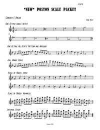 *NEW* Poston Scale Packet 4