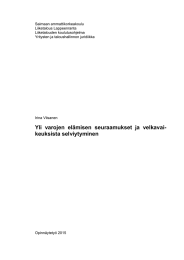 Saimaan ammattikorkeakoulu Liiketalous Lappeenranta Liiketalouden koulutusohjelma Yritysten ja taloushallinnon juridiikka