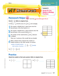Homework Helper _ Lesson 5 Hands On: Use