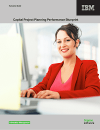 Capital Project Planning Performance Blueprint Evaluation Guide