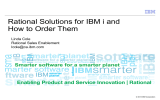 Rational Solutions for IBM i and How to Order Them Linda Cole