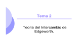 Tema 2 Teoria del Intercambio de Edgeworth.