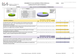 INFORME D'AVALUACIÓ DELS TÍTOLS OFICIALS.      ... 14-15 ( Satisfacció del PAS amb les titulacions )