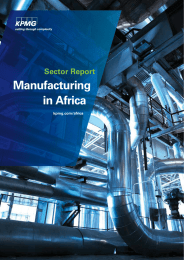 Manufacturing in Africa Sector Report