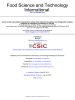 Food Science and Technology International