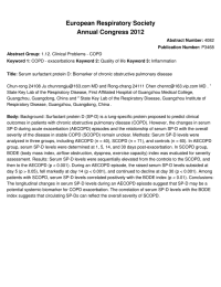 European Respiratory Society Annual Congress 2012