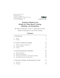 Foundations and Trends in Signal Processing Vol. 3, Nos. 1–2 (2009) 1–151