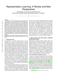 Representation Learning: A Review and New Perspectives