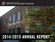 2014-2015 ANNUAL REPORT OFFICE OF THE UNIVERSITY REGISTRAR