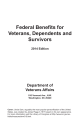 Federal Benefits for Veterans, Dependents and Survivors Department of