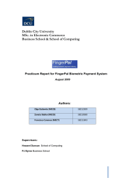 Dublin City University MSc. in Electronic Commerce