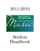 2015-2016  Student Handbook
