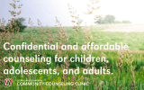 Confidential and affordable counseling for children, adolescents, and adults.