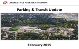 Parking &amp; Transit Update February 2015