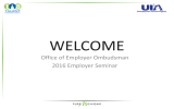 2016 UIA Employer Seminar Presentation