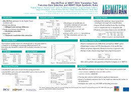 Abu-MaTran at WMT 2014 Translation Task: