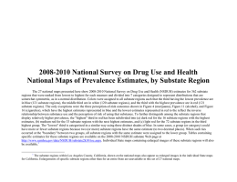 2008-2010 National Survey on Drug Use and Health