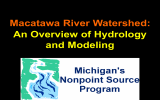 Macatawa River Watershed: An Overview of Hydrology and Modeling