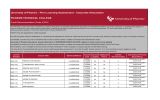 University of Phoenix - Prior Learning Assessment - Corporate Articulation