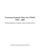 Treatment Episode Data Set (TEDS) 1999 - 2009