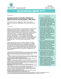 Hospital Inpatient Utilization Related to Opioid Overuse Among Adults, 1993–2012