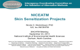 NICEATM Skin Sensitization Projects