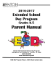 Parent Manual Extended School Day Program 2016-2017