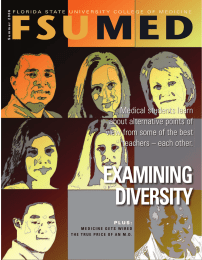 EXAMINING DIVERSITY Medical students learn about alternative points of